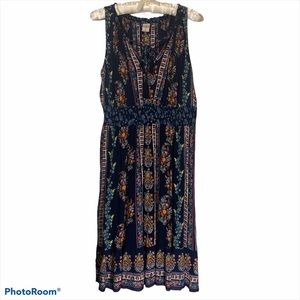 Bila Boho Midi Dress. Size XL.